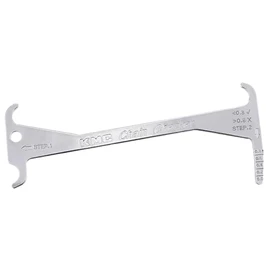 KMC Easy Chain Checker Chain Wear Indicator Tool, Universal, Silver