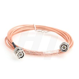 HangTon BNC HD SDI Video RF Cable Coaxial Cable Jumper Adapter Low Loss Signal Transmission 50 Ohm RG316 BNC Male to Male for Camera Monitor (5 Metres)