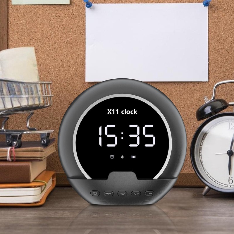 Wireless Alarm Clock Speaker | Multifunctional Digital Clock - Small