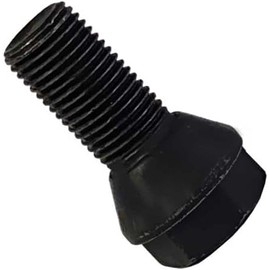 10 Wheel Bolts Wheel Bolts Taper Collar Black M12 x 1.5 22 mm (Short Head)