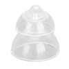 10 Pcs Sound Amplifier Dome Soft Silicone Anti Static Dual