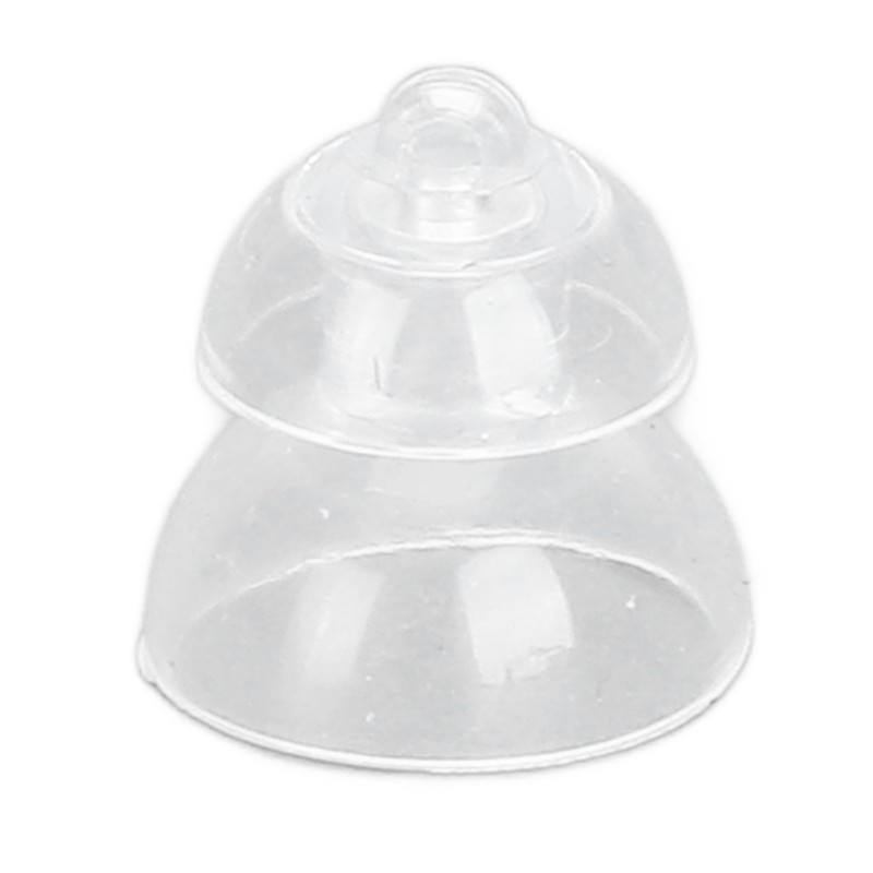 10 Pcs Sound Amplifier Dome Soft Silicone Anti Static Dual