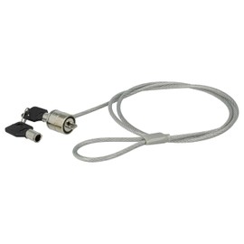 vhbw Kensington Lock for Laptop Notebook - Cable Lock with Two Keys 1.2 m