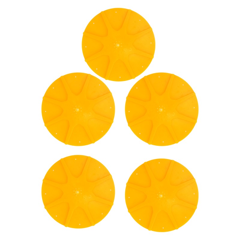 5 Pieces of 8‑Way Bee Escape Equipment Beekeeping Beehive Round