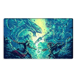 New Mlikemat Playmat Swordsoul of Mo Ye Swordsoul Supreme Sovereign TCG CCG Trading Card Game Mat No Zones + Free Bag (ZD014-263-K-No Zones)