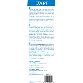 API ALGAE SCRAPER For Glass Aquariums 1-Count Container