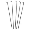 QUARKZMAN 40pcs 14G J Curve 138mm Spokes with Nipples for