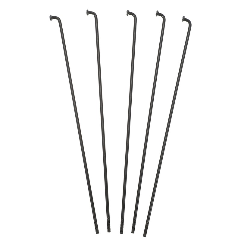QUARKZMAN 40pcs 14G J Curve 138mm Spokes with Nipples for