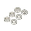 Audio-Technica AT6901ST Spike Insulator, Pair of 6, Silver
