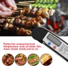 LCD Digital Food Meat Thermometer with Foldable Probe Kitchen Cooking