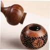 CORHAD Carving Gourd Sculpture Aroma Beads Holder Wood Craft Aroma