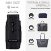 LEAGERA Mini Umbrella For Purse, Small Travel Umbrella Compact Waterproof