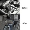 Keptrim Gear Shift Knob Shifter Cover Trim for Ford F150