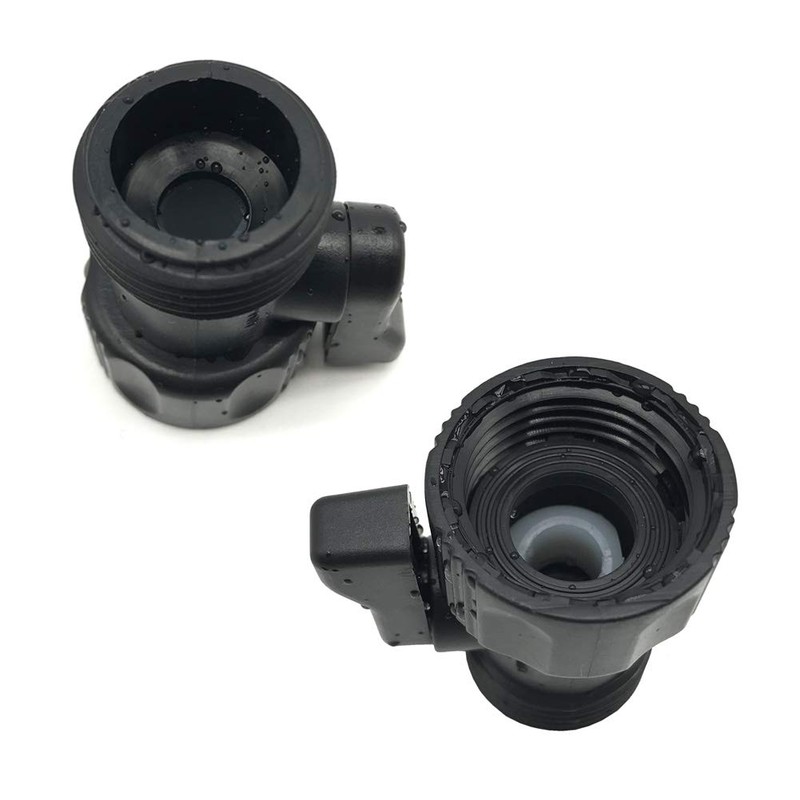 ALKARAMA 5 Pack Plastic Garden Hose Shut Off Valve Water