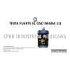 Tinta Fuerte El Oso Negra 1lt 8041