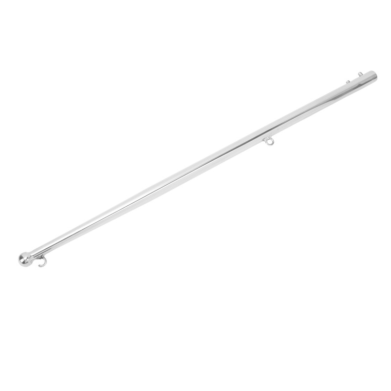 Flag Pole 610mm Stainless Steel Weather Resistant Rustproof Marine Flagpole