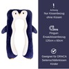 DRACA Side Sleeper Pillow for Children, Original Pillow Cover, Penguin,