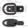 VEEBELL 6 Pack D Ring Tie Down Anchors, Heavy Duty