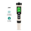 Water Tester 2 in 1 Detachable Probe Design ABS LCD