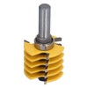 1/2in Shank Router Bit Finger Joint Woodworking Alloy Blade Chisel