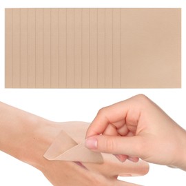 16 Pcs Tattoo Cover Up Patch, Invisible Ultra Thin Waterproof Sweatproof Tape for Skin Wrap Scar Birthmarks Finger Neck Hand and Swimming for White Skin Color