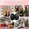 15 Piezas Brochas para Maquillaje con 10 Brochas, 2 Esponjas,