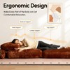 CAODOC Folding Sofa Bed Convertible Sleeper Chair with Pillow, Foldable
