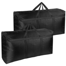 SUOHINAO 2 Pack 230L Large Storage Bags,Strong Packing Boxes for Moving House,Large Moving Boxes for Clothes,Duvet,Bedding,Moving Home,Blankets