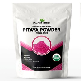 Pitaya Red Dragon Powder USDA Certified Superfood Organic Freeze-Dried Pitaya Powder Dragon Fruit