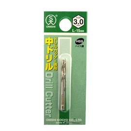 Onishi Kogyo Dedicated Medium Drill (NO.23) 3.0 (L-15) (Metal/Metal)