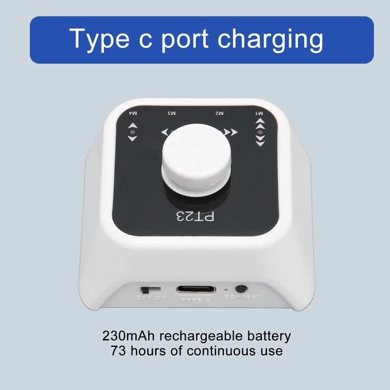 Bluetooth Page Turner Pedal Rechargeable Wireless Multimedia Controller Key Switch