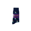 AUSCUFFLINKS Snow Boarder Socks For Him | Snowboard Fun Socks