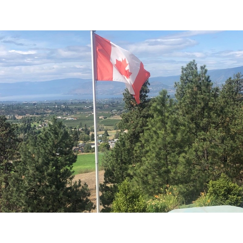 Premium Canada Flag, 90x180cm, Canadian Flag of 210D Heavy Duty