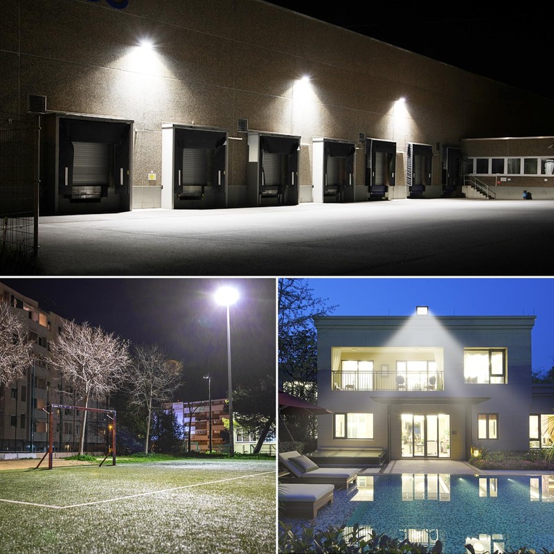 Willpower 2pcs LED Floodlight 30W 3000lm LED Security Lights Outdoor