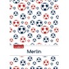 Le cahier de Merlin: Cahier merlin,ptscx,96p,a5,footballparis
