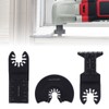 24Pcs/Set Multifunctional Oscillating Blade Saw Cutting Blade for Woodworking Metal