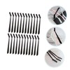 Baluue Essential Makeup Tool Set 30pcs Eyebrow Brush Lash Comb
