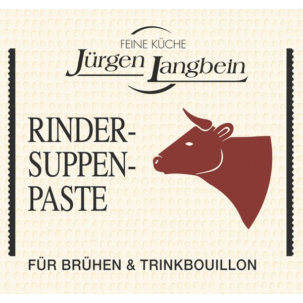 Jürgen Langbein, beef soup paste, 10 x 50 g