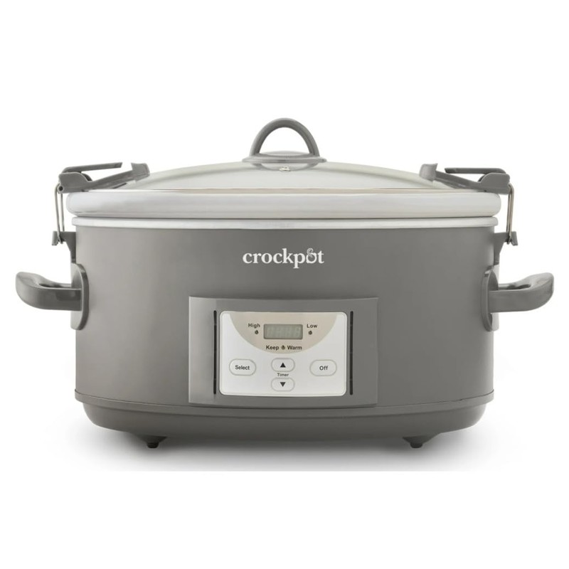 Crock-Pot Locking Lid 6qt Cook and Carry Programmable Slow Cooker