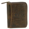 WILD THINGS ONLY !!! Men's Wallet with Zip - Leather