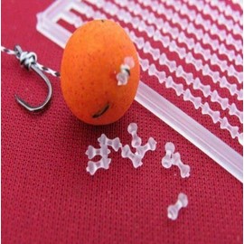 Torchwood Fishing Tackle 200 CLEAR DUMBELL BOILIE BAIT STOPS CARP COARSE FISHING TERMINAL TACKLE