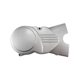 PRO BAT Silver Left Engine Stator Cover for CRF50 XR50 SSR 50cc 70cc 90cc 110cc 125cc Thumpstar Apollo Stomp Pitster Pro Taotao Coolster Roketa Chinese Dirt Pit Bike