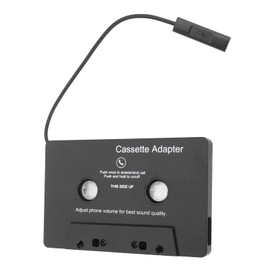 Car Audio Cassette Adapter Receiver, Bluetooth Cassette Adapter with Hands Call HiFi Stereo Sound Recorder, Tape Player Bluetooth 5.0 Cassette Aux Adapter for Car