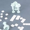 3Pcs Square Plunger Cutters Set Fondant Sugarcraft Decorating Cutters Tools-Tiny(0.6")