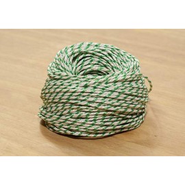 50 m - Green & White Bakers, Butchers, Craft, Parcel String Twine