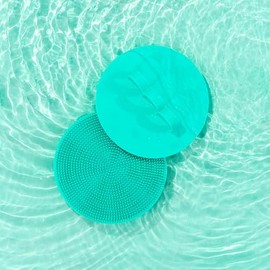 Piperwai Cepillo Ducha Exfoliante Silicona Color Turquesa
