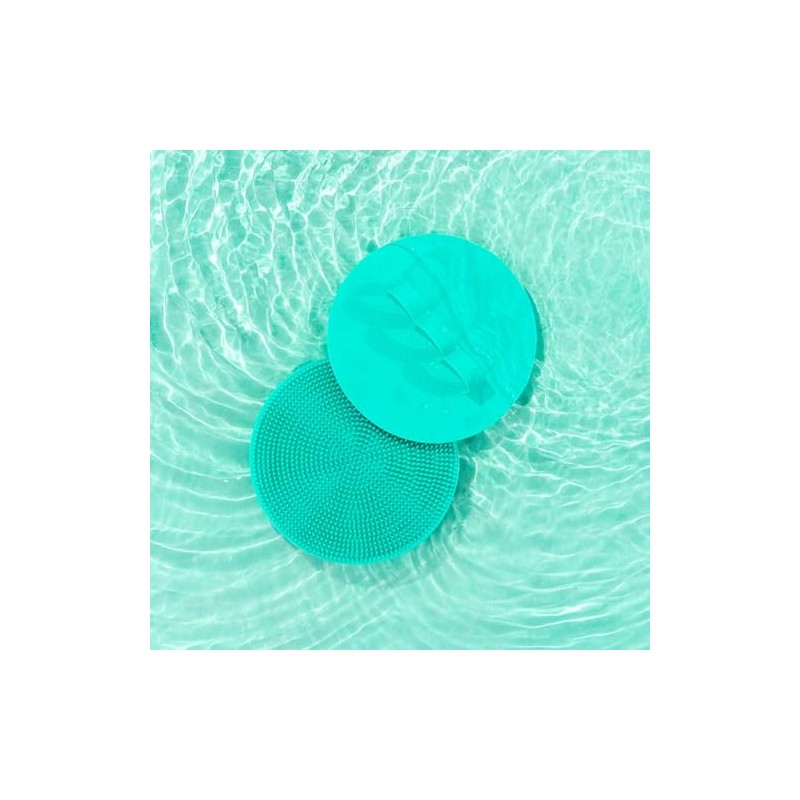 Piperwai Cepillo Ducha Exfoliante Silicona Color Turquesa