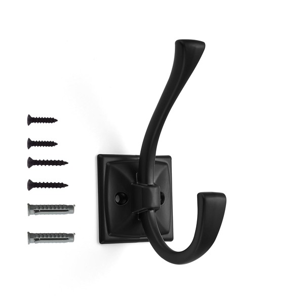 khtumeware Wall Hooks,10 Pack Coat Hooks Hardware Towel Hooks for