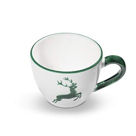 Gmundner Keramik 0324TTMA12 Teacup MA x ima, 0.4 l Green Stag