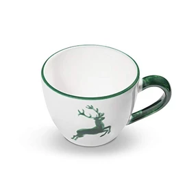 Gmundner Keramik 0324TTMA12 Teacup MA x ima, 0.4 l Green Stag